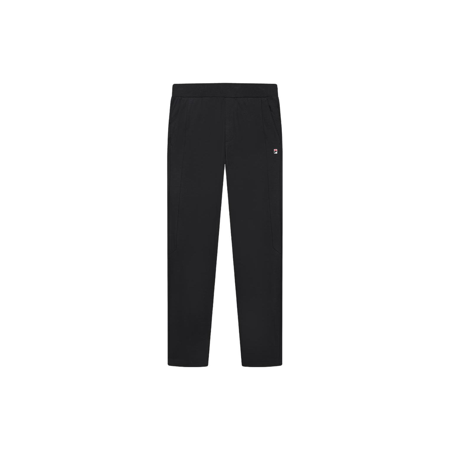FILA Fitted Casual Pants With Embroidered Logo Men Bottoms Black F11M338601A-BK M