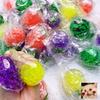 Summer  Cartoon Bead Tomato Strawberry Watermelon Fruit Squishy Fidget Toy Stress Ball Water Ball Kids Holiday Taba Squshy Gift
