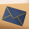 10Pcs Hot Stamping Envelope Golden Border Blanks V-Flap Design Envelope Greeting Cards Invitations Notes Envelopes