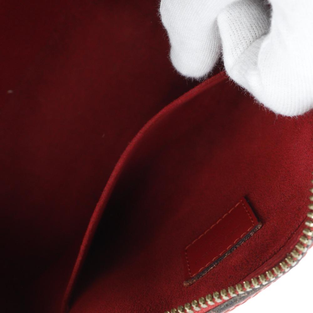 LOUIS VUITTON Jasmin Handbag M52087 Castilian red Red Epi Leather Women Used