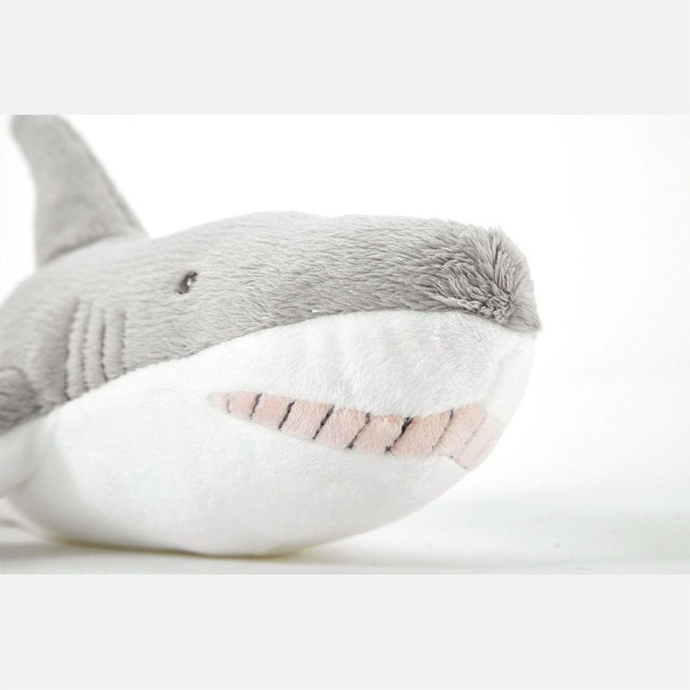 Simulation Stuffed Sharks Doll Sea Animal Grey Shark Plush Sharks Plush Toys  Home Decor