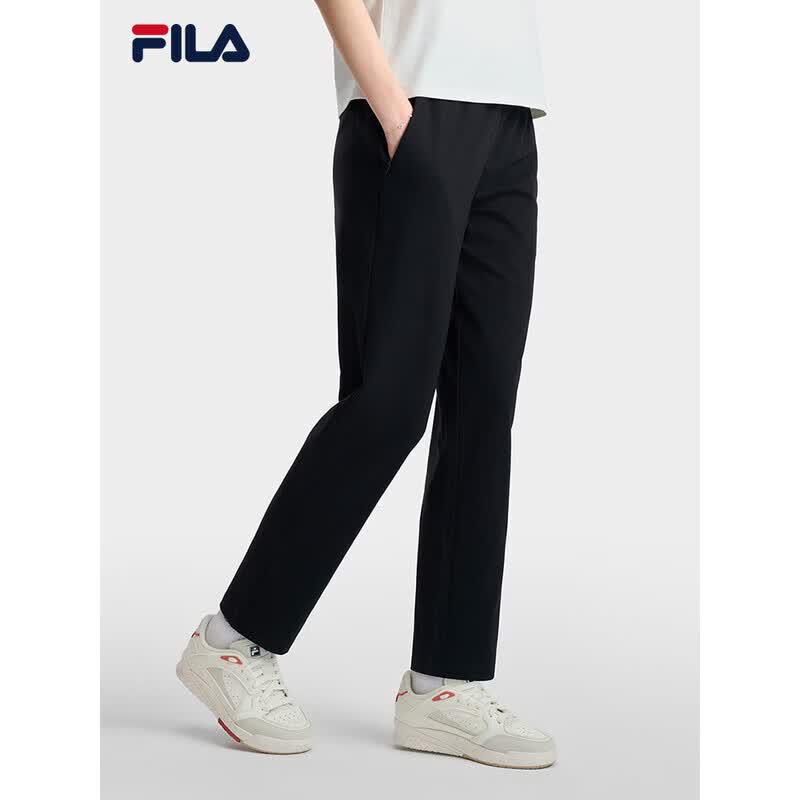 FILA Women s Straight-Leg Knit Casual Pants XL чёрный
