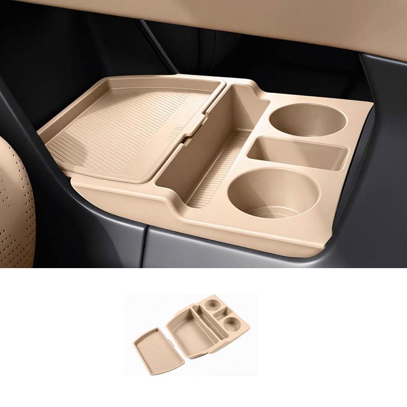 For Zeekr 8X 2026 Car Center Console Lower Storage Box Scratch-proof Organizer Tray Interior Modification Accessories