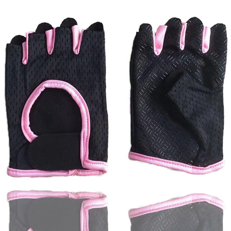 Fitness Half-finger Gloves, Women's Thin Yoga, Sports Equipment Training, Leaking Hands, Cocooning, Non-slip Horizontal Bar Gloves