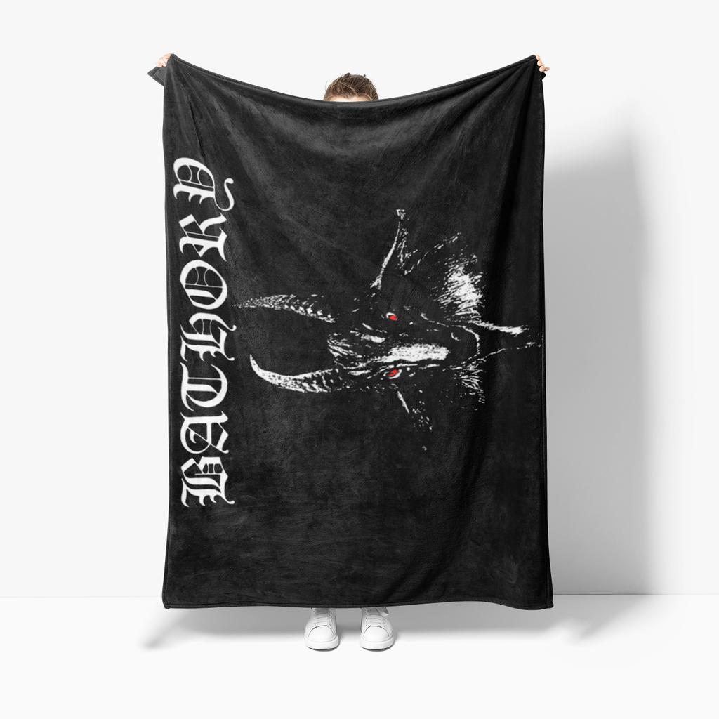 Black Metal Band Rock Music Prints Blanket, Can Be Used As Bed Sheet Cover Blanket, Nap Blanket, Pet Blanket