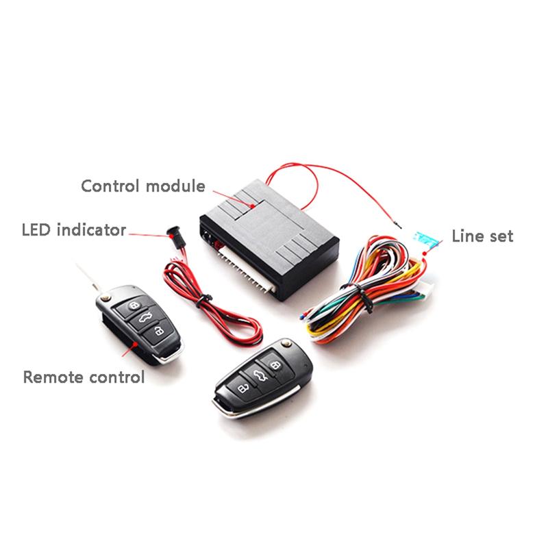 Car Keyless Entry Central Door Lock Kit Car Keyless Application With Remote Control Entry System Car Alarm System