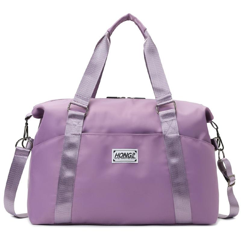 Portable fitness bag Women's wet and dry separation travel bag Lightweight men's large-capacity short-distance travel luggage storage bag