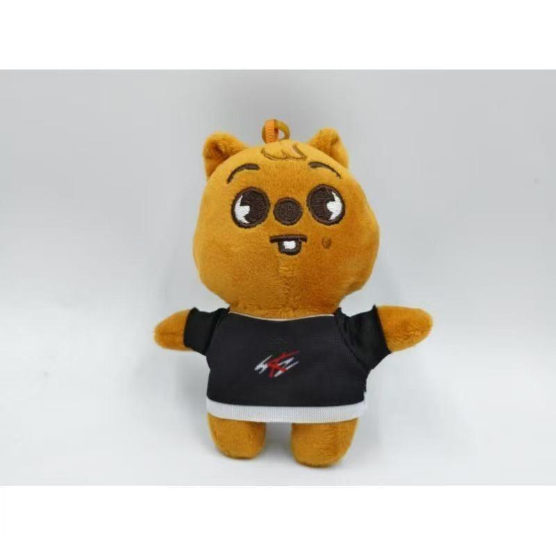 New 32 Styles Straykids 10cm High Plush Toy Keychain Decoration Pendant SKZOO Kawaii Bag Decoration Soft Touch Cute Animal Doll