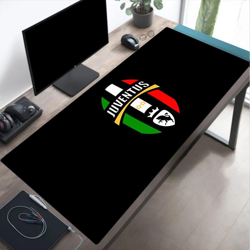 Tappetino per mouse Logo Juventus Football Club Tappetino per mouse, Tappetino per mouse da gioco, Tappetino per tastiera, Decorazione da scrivania per computer portatile Regalo per tifoso Regalo di compleanno