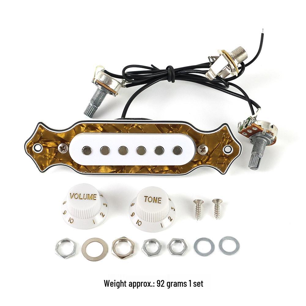 Passive Folk Guitar Soundhole Pickup for Acoustic Guitars