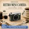 Compact Digital Camera for Kids CCD Retro Style 1MP 16X Zoom 1.47 Inch Screen Pocket Size Lanyard Camera Student Gift
