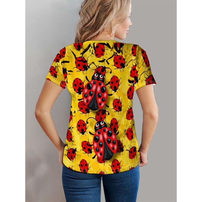 Women's Round Neck Short Sleeve T-Shirt