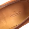 Pristine John Lobb Leather shoes SAUNTON Thornton Brown Suede leather mens 8 Used