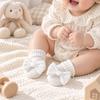 1 Paie Soft Cotton Blend Toddler Walking Sock Anti-Slip Sock  Crawling Standing Early Walking