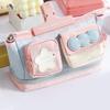 Multi Functional Handheld Dopamine Pencil Case Cute Contrasting-color Large Capacity Primary and Secondary School Stationery Bag
