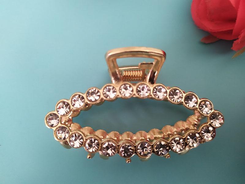 Pearl Rhinestone Hair Clip - Korean Fashion Hair Accessory