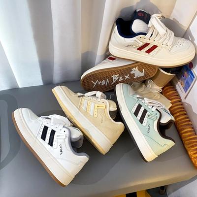Kleine witte schoenen kinderkleding herfst nieuw Koreaanse versie ins vrouwelijke studenten casual sport veelzijdige boardschoenen straatfoto 5382