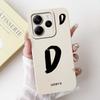 Case For Redmi Note 14 4G 5G Luxury Letters Covers Soft Silicone Phone Case For Xiaomi Redmi Note 14 Note14 5G Back Cover Fundas