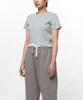 SOUND OF SUNRISE Compact T-Shirt Aqua