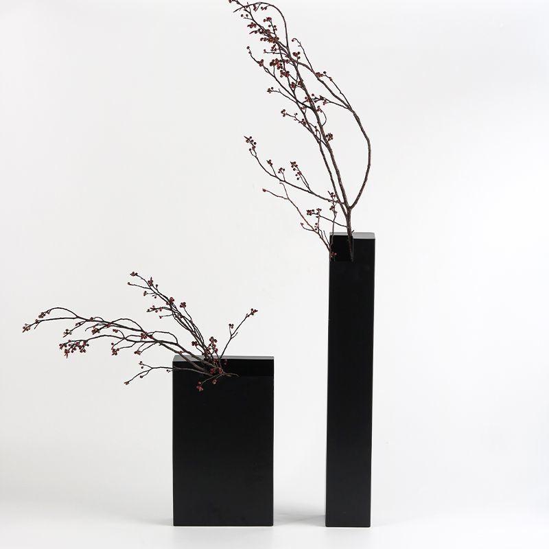 Modern Vase Decorative Vases Aesthetic Flower Bottle Interior Table Decoration Elegant Living Room Accessories Home Decorations