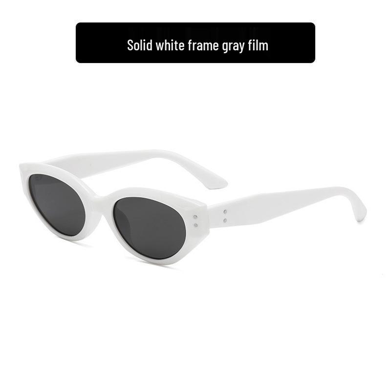 

Солнцезащитные очки «кошачий глаз» в стиле Xiaohongshu: Защита от УФ-лучей, Стиль, стройнящий лицо, для мужчин и женщин