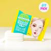 Koreanisches Reinigungs- / Stressabbauendes Purefull Lippen- und Augen-Make-up-Entferner-Pad 30 Stück - Sanfte Make-up-Entfernung