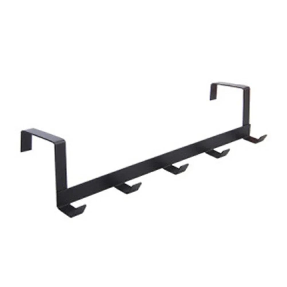 Perchero De Metal Para Colgar En La Puerta 1 шт 5 ганчо органайзер для одежды аксессуары De Cocina Y Bao вешалки для одежды чёрный 4677₽