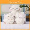 Plush Sheep Keychain With White Eyes For Bag Decor And Gift For All Ages