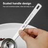 Stainless Steel Coffee Measuring Scoop Food Grade Multi Use Precise Markings for Home Baking Spice Measuring Use