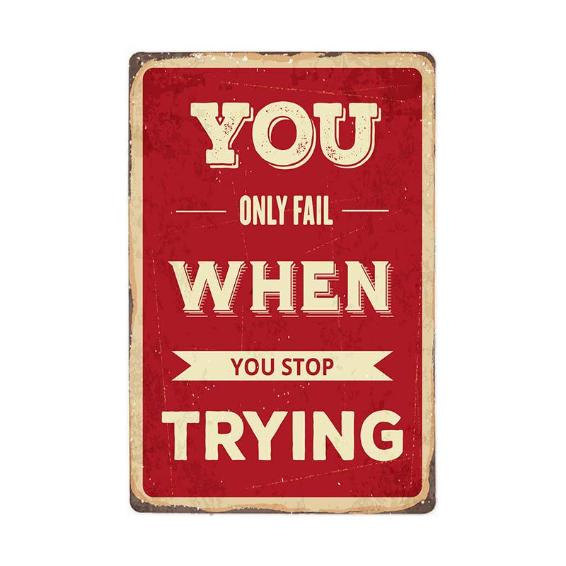 Cute Life Slogan Metal Sign Retro Tin Plaque Vintage Family Iron Poster Wall Art Bar Cafe Man Cave Bedroom Home Decor 20*30CM