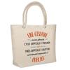 Beach Bag - PLANETEE - Soft Cotton Cooler Bag - Large Capacity - Natural Cotton - Printed In France