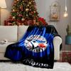 Custom Name Toronto Jays Blanket Bedding Blanket for Women Men, Soft Throw Blankets for Couch,Bed, picnic, Christmas gifts