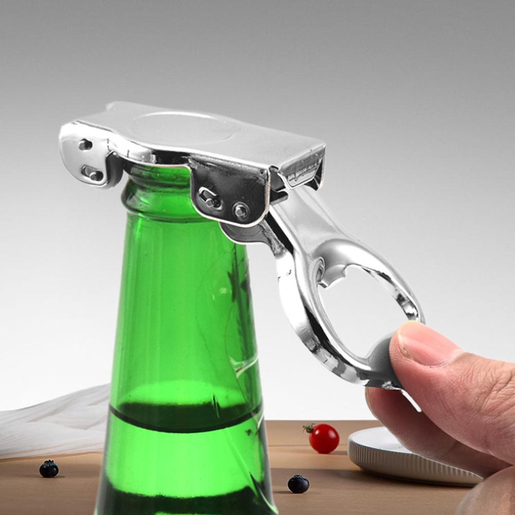 1/2Pcs Stainless Steel Beer Bottle Opener Foldable Bottle Stopper Bottle Cap Opener for Kitchen Restaurant Party
