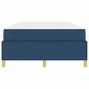 Bed Frame with Mattress Blue 120 x 200 cm Fabric