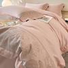 Luxury Embroidered Cotton Bedding Set: Breathable Hotel-Style Duvet Cover & Bed Sheets