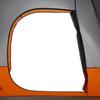 Car Tent for 4 Persons Grey and Orange Waterproof