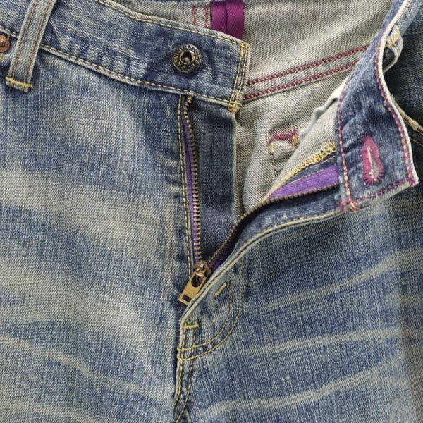 Levi's 507 Made In Japan Purple Package Denim Pants W34 Jeans Men's Used
