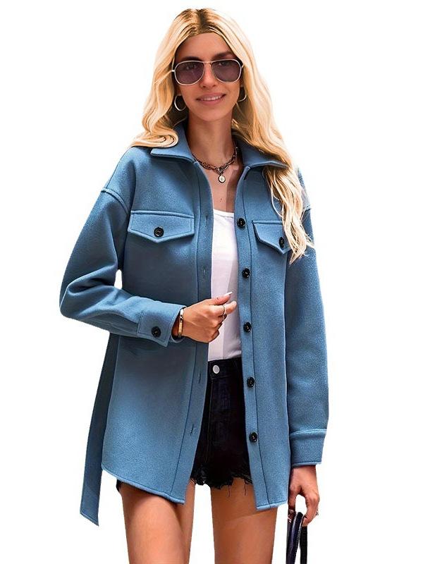 Women's Fashion Short Jacket Casual Windbreaker Jacket