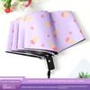 All-Weather Umbrella Female Dual-Use Cute Folding Floral Print Fresh Student Small Sun Protection UV Protection Sun Umbrella