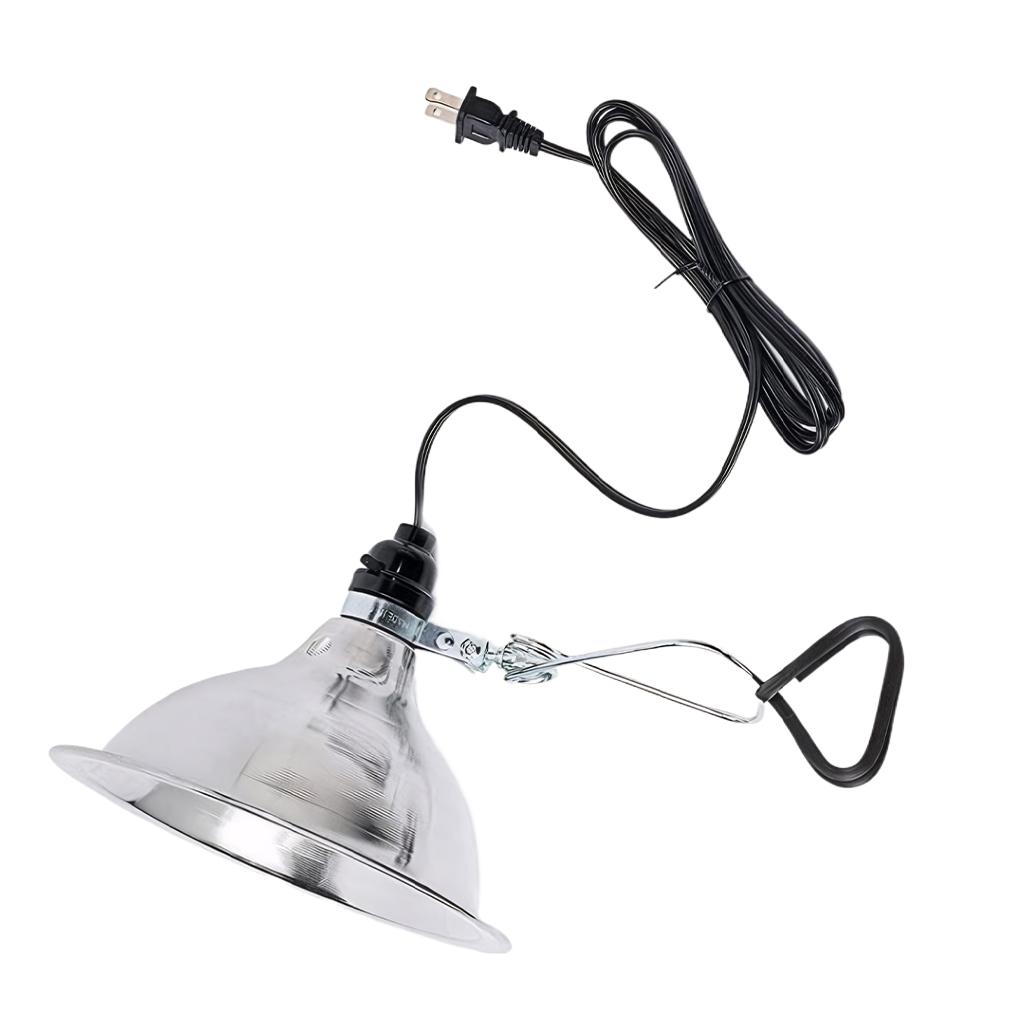 Aluminum Alloy Lamp Bases Clamp Light Strong And Durable E26 Universal Interface Heat Lamps 5.5 Inch