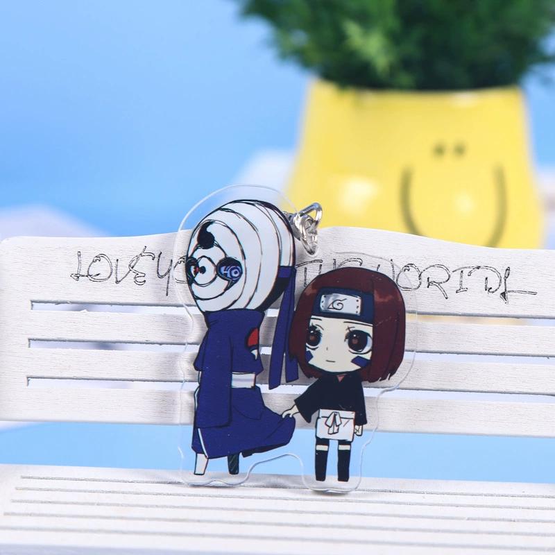 Accesorii pentru breloc acrilic Naruto Anime Uzumaki Breloc cu desene animate Naruto