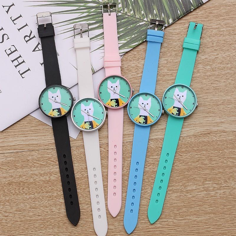 Cartoon Sen Is A Niche Watch For Elementary, Middle And High School Students, Small And Mini, Simple And Fashionable, Fashionable, Casual, Retro And