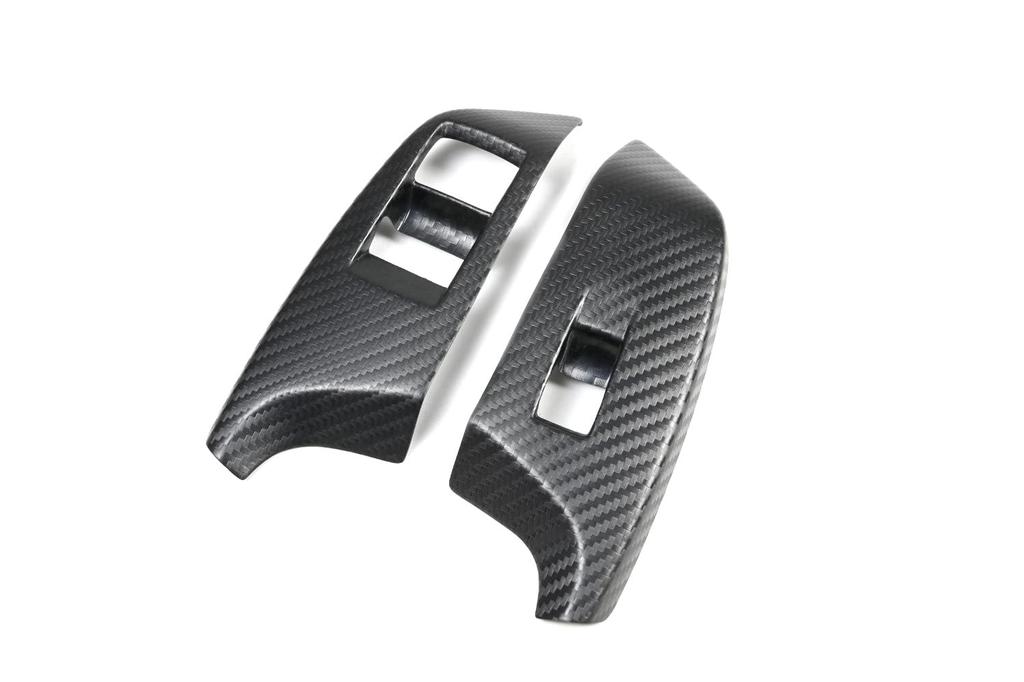 SecondStage Toyota GR Yaris PWSW Panel 2024 Matte Black Carbon Fiber T810AES (Door Switch) (January onwards)