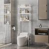 Floor-Standing Balcony Drum Washer Rack & Bathroom Storage Shelves