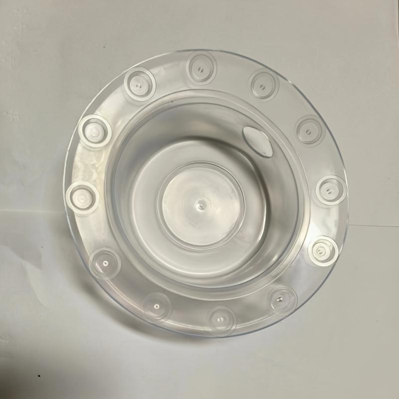 

1pc Leak-Proof Bathtub Overflow Drain Cover,Suction Cups, Easy Installation, Prevents Water Damage, Enhances Bathing Experience прозрачный