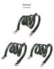 Adjustable Genuine Leather Crossbody Bag Strap - Thin Plain Weave for Women