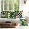 Tropical Plant Leaves Pillowcase Printed Polyester 40/45/50Cm Throw Pillowcover Decorative Sofa Cushion Pillowslip Home Decor