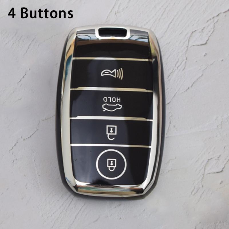 

Чехол для автомобильного ключа из ТПУ для KIA K2 K3 K5 Seltos Sportege RIO 3 2023 Picanto Optima Soul Ceed Sorento Forte Stinger Cerato Sedona