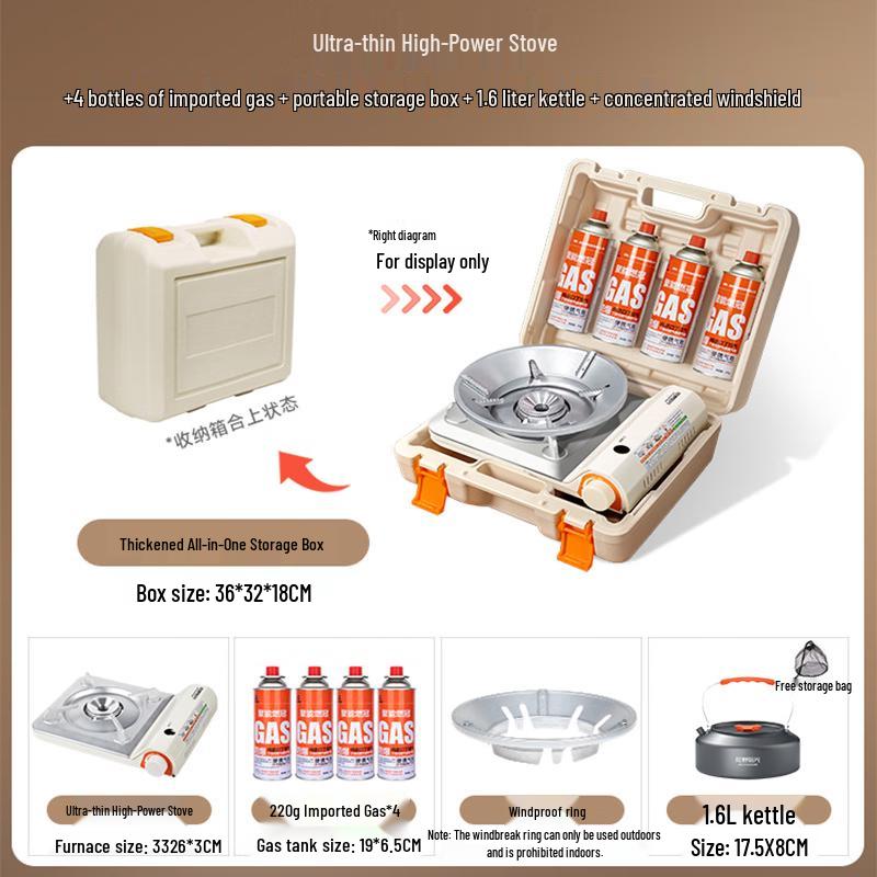 Datangyu Portable Windproof Cassette Stove