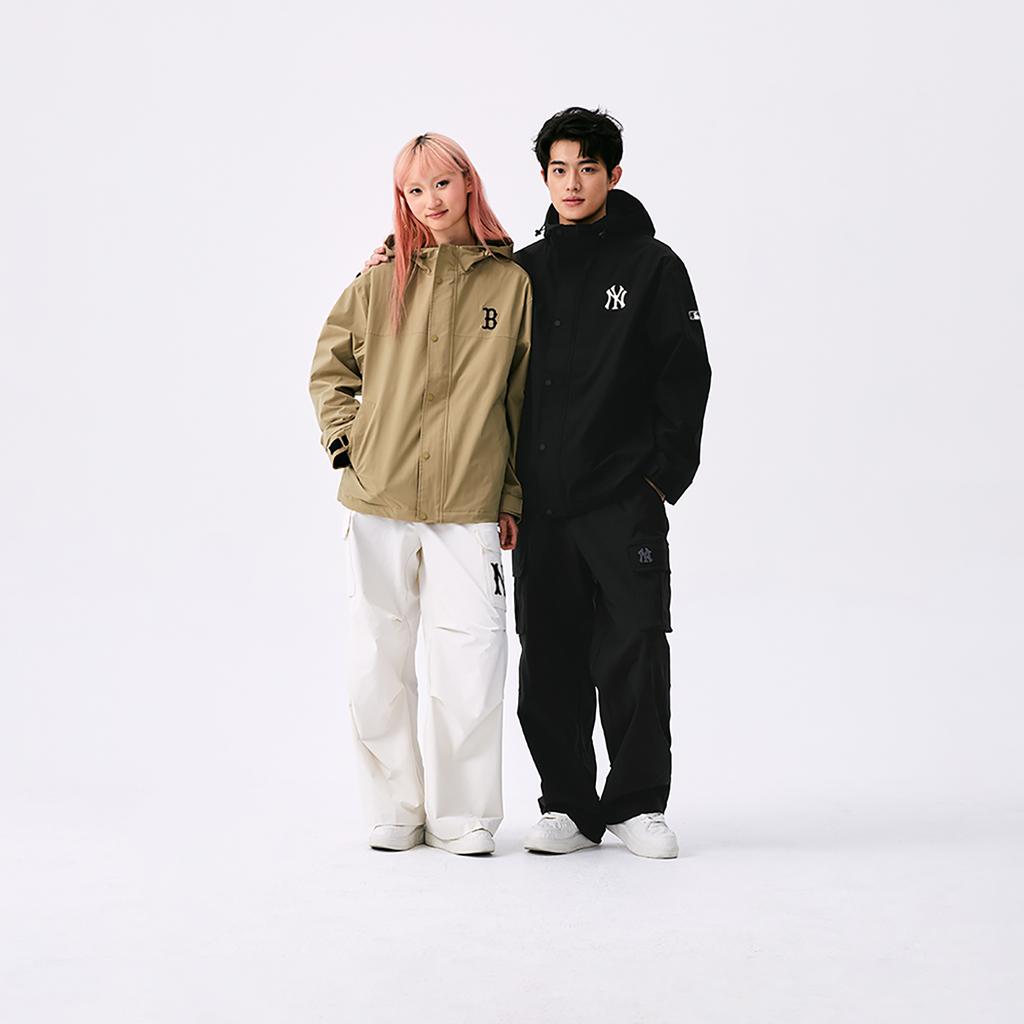 Neue MLB Boston Red Sox Jacke Unisex Beige Gelb 3AWJB0151-43BGP